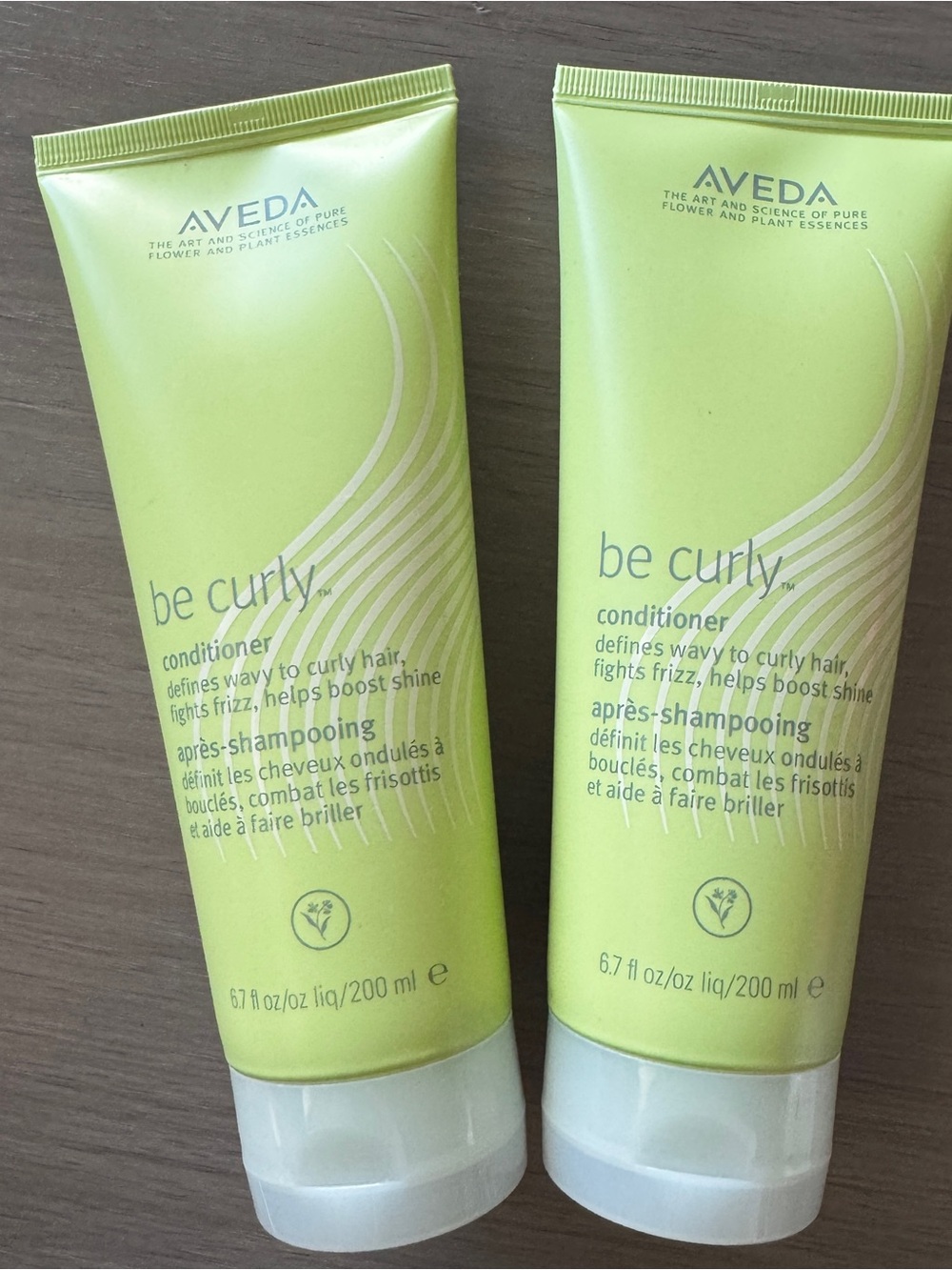 Lot of 2 Aveda Be Curly Conditioner Defines Wavy To Curl Hair 200ml each